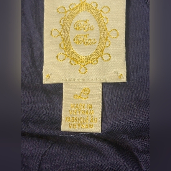 Anthropology Ric Rac Crepe Cascade Ruffle Dress Size Large - Picture 6 of 10